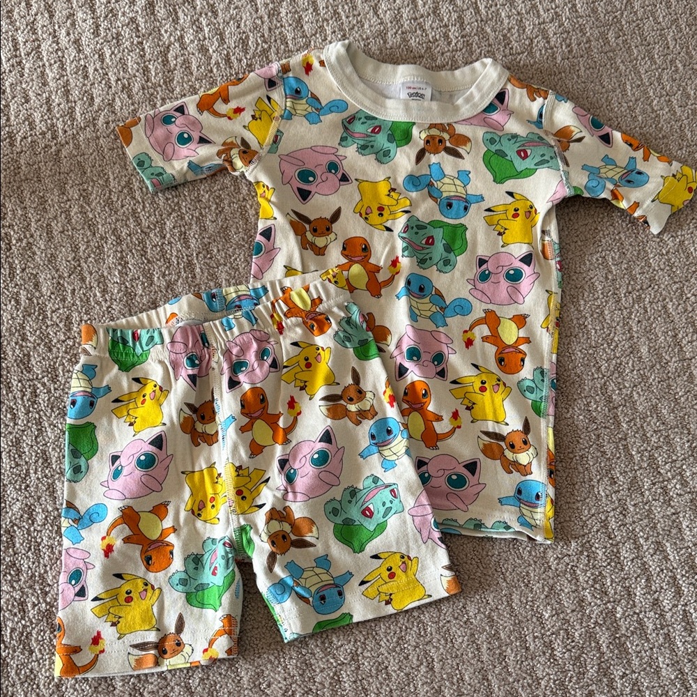 Hanna Andersson Pokémon Short Pajamas